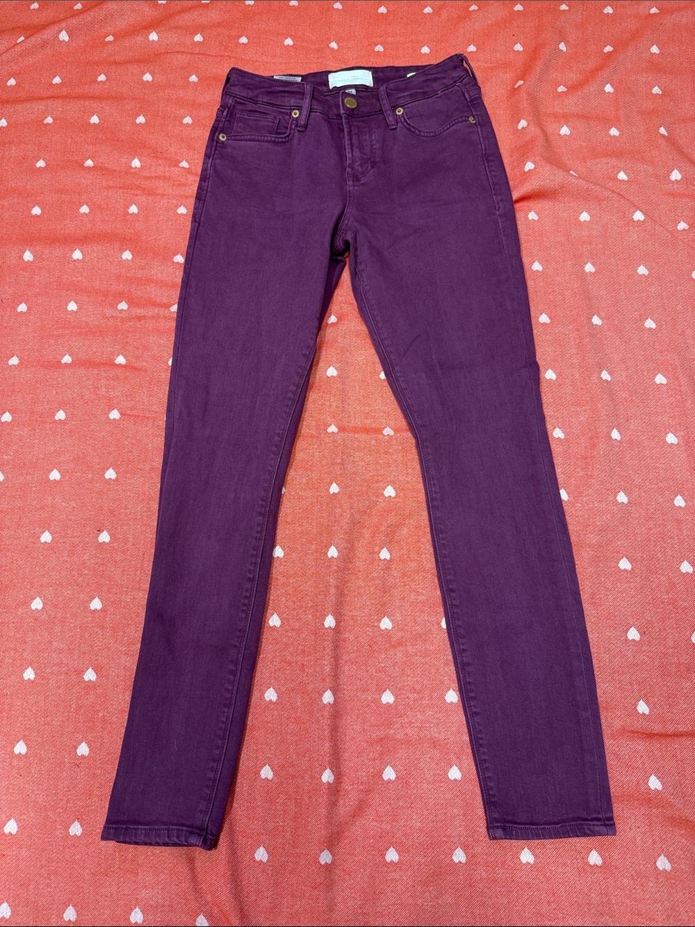 Dear John Plum Gisele Skinny Jeans